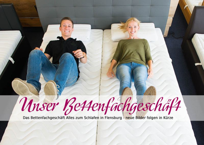Das Bettenfachgeschäft der Alles zum Schlafen GmbH in Flensburg