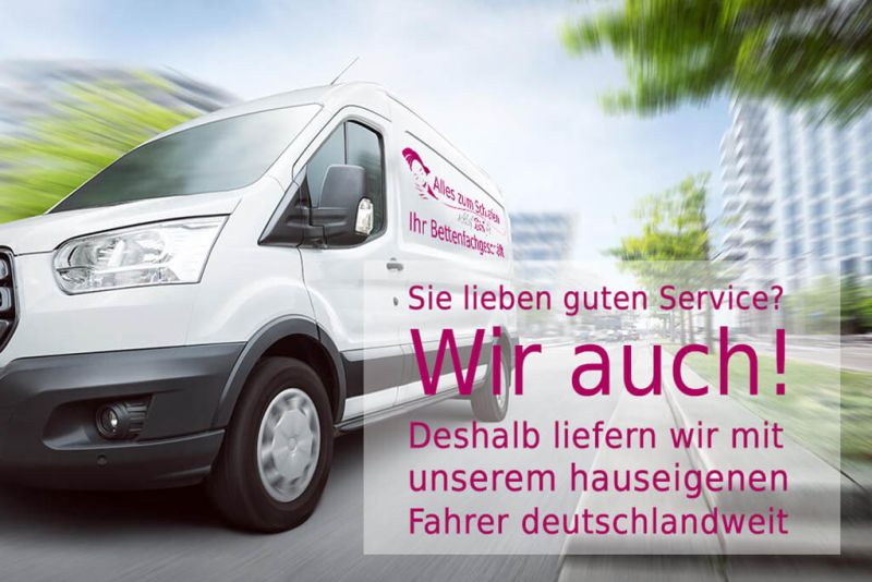 Hauseigener Lieferservice deutschlandweit für Speditionsware - ab sofort!